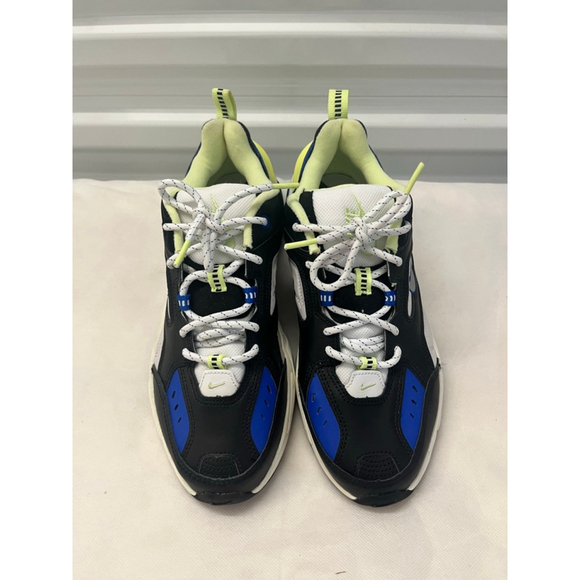 Nike M2K Tekno Men's Sneakers US size 8.5 in black, white, blue and volt color